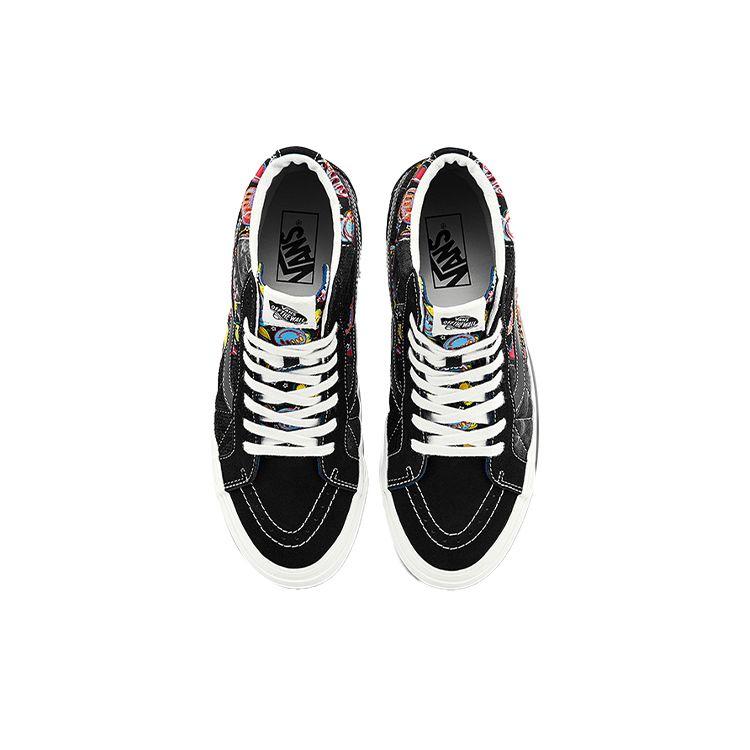 Vans Sk8-Hi 38 DX Positivity Patchwork Unisex Sneakers Black VN0A54FBA5J