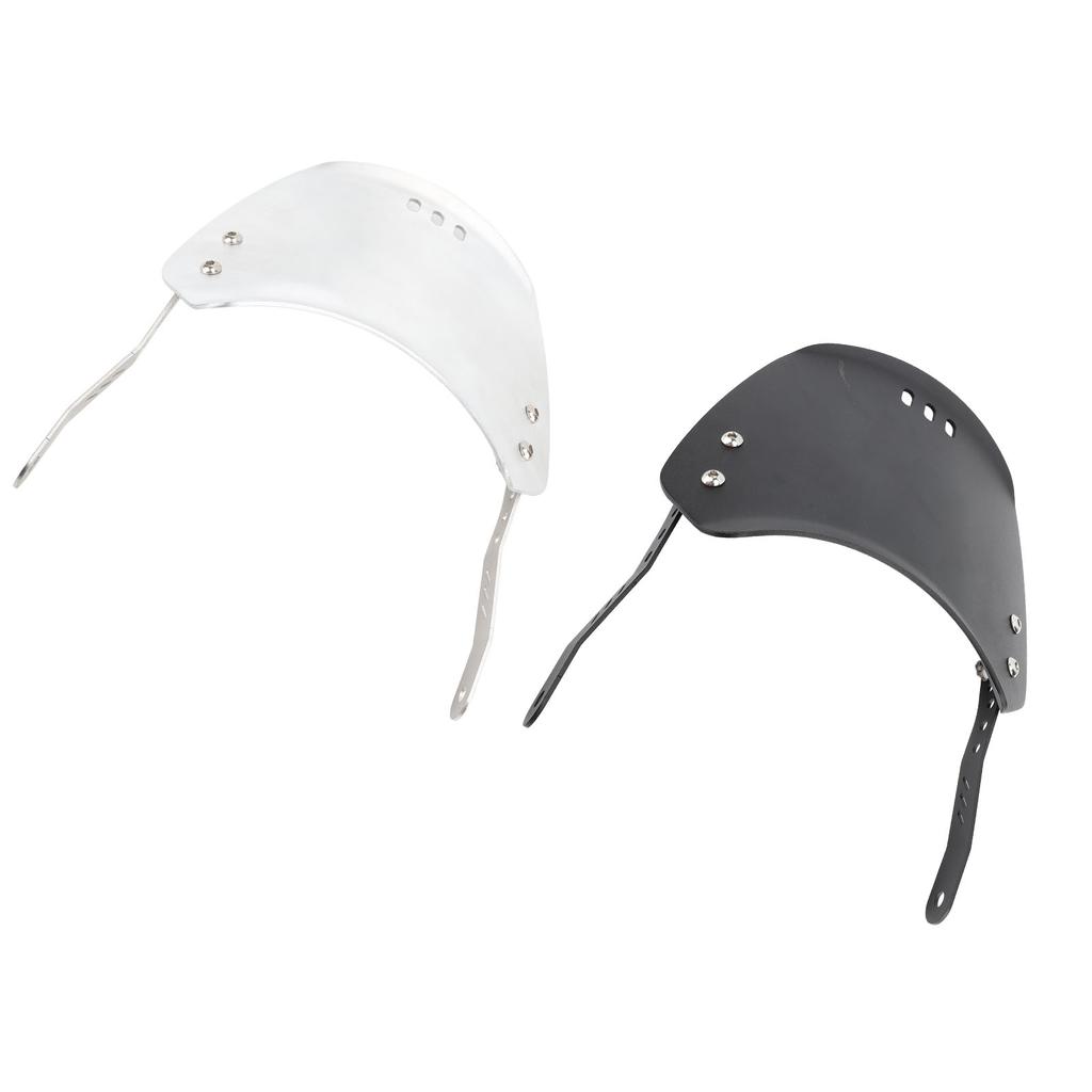Motorcycle Windshield Protective Wind Deflector Windscreen Front Flyscreen with Mount Replacement Fo