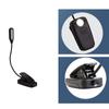 LED Reading Book Light w/Clip Flexible USB Rechargeable Bed Travel Laptop Desk
