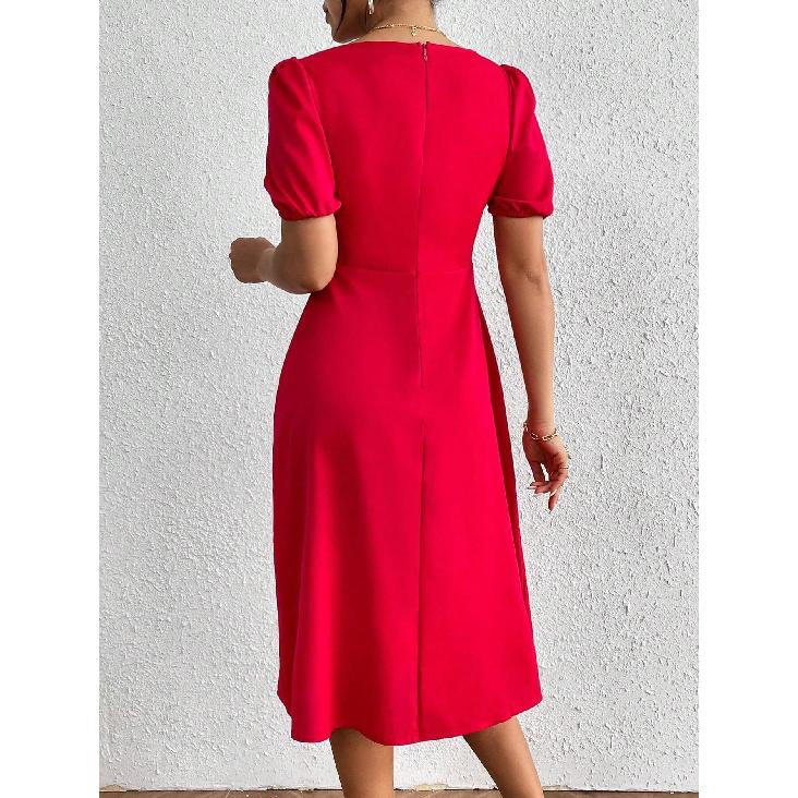 New Year Summer Vacation Beach Music Festival Commuting Work Comfortable Sexy Elegant Women'S Fashion Printed Dress