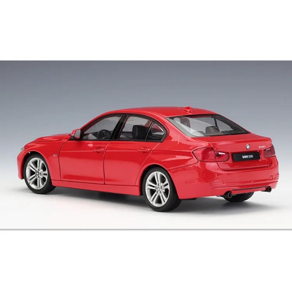 WELLY 1/24 BMW 335i Alloy Miniature Car Model Diecast Metal Scale Model Car Diecast Metal Static Collection Children Toy Car