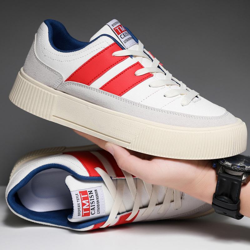 Fashion Men Casual Sports Shoes 2025 Autumn Comfortable Anti Slip Vulcanized Shoes Thick Soles Platform Outdoor Running Shoes Zapatillas