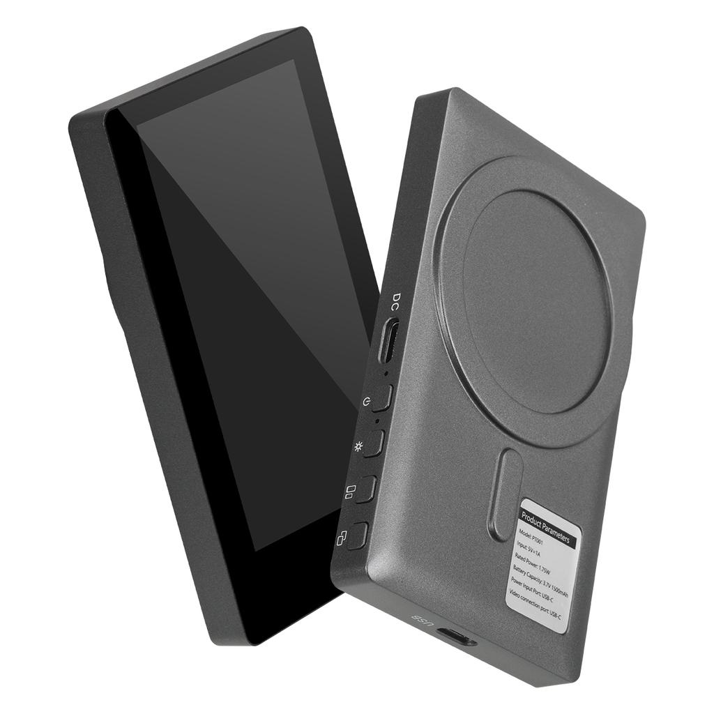 New Wireless Magnetic Mount Vlog Selfie Monitor Screen Phone Rear Camera Selfie WiFi Bluetooth Connection for Selfie Live Vlog