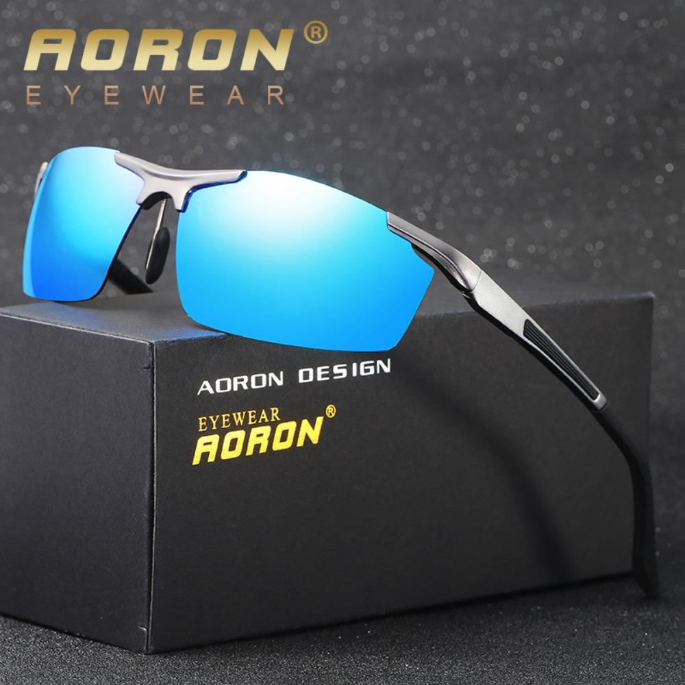aoron Polarized Sunglasses Night Vision Aluminum Magnesium Cycling Glasses Glasses