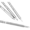 4PCS Soldering Iron Tips, T12 Series Solder Tips Kit for Hakko Soldering Station FX-951 FX-952 T12-K T12-B T12-BC2 T12-D24