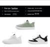 2024 Men's Trendy Korean Style White Sneakers: Versatile, Wear-Resistant, Casual Sports Shoes for Spring