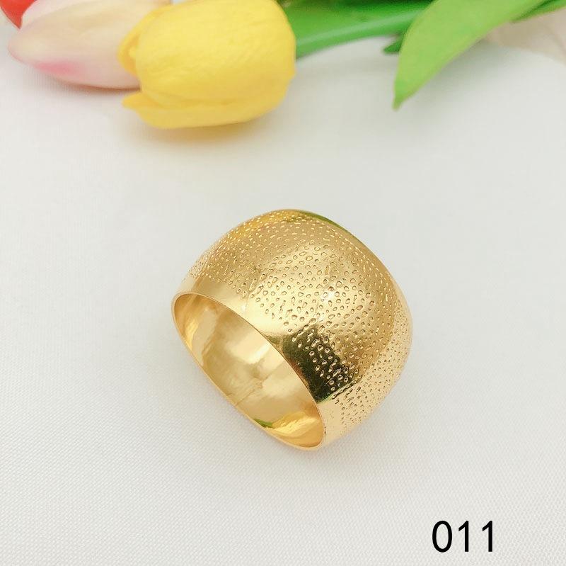 Silver Decorative Napkin Ring Holder for Weddings, Party Decoration, New, 12 Pcs per Lot