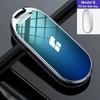 For Li Auto Lixiang L7 L8 L9 2022 2024 2025 Zinc Alloy Key Protect Case Cover Smart Remote Holder Shell Keychain Car Accessories