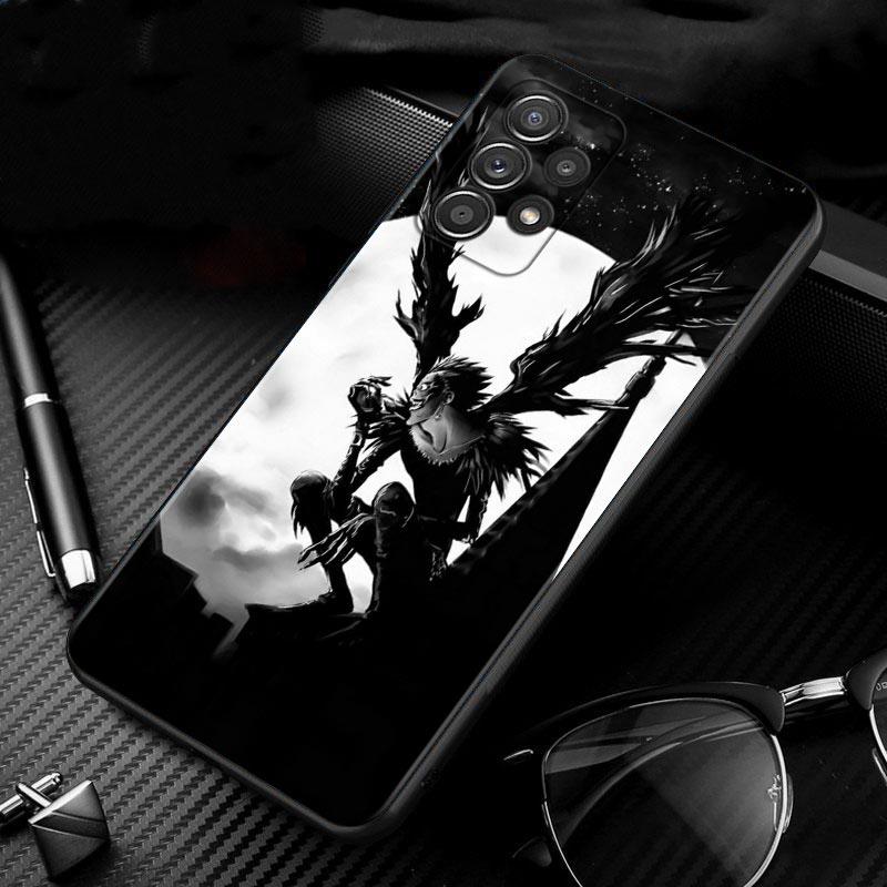 

Чехол для Samsung GALAXY A51 A71 A41 A31 A13 A11 A01 A72 A52 A32 A22 A52s A21s A02s A03 A12 Аниме Death Note Рюк Ягами Лайт Samsung A01