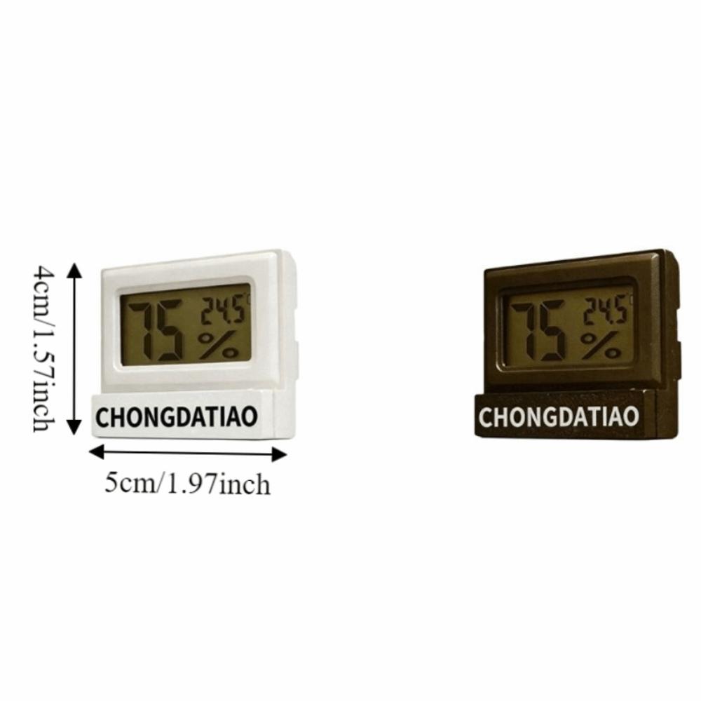 Magnetic Reptile Thermometer High Accurately Feeding Box Thermometer Reptile Terrarium