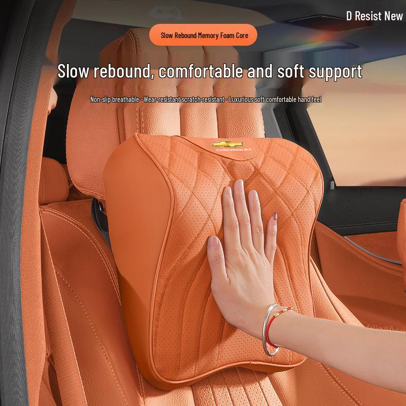 Compatible with Chevrolet Cruze, Equinox PLUS, Malibu XL headrests and neck pillows.