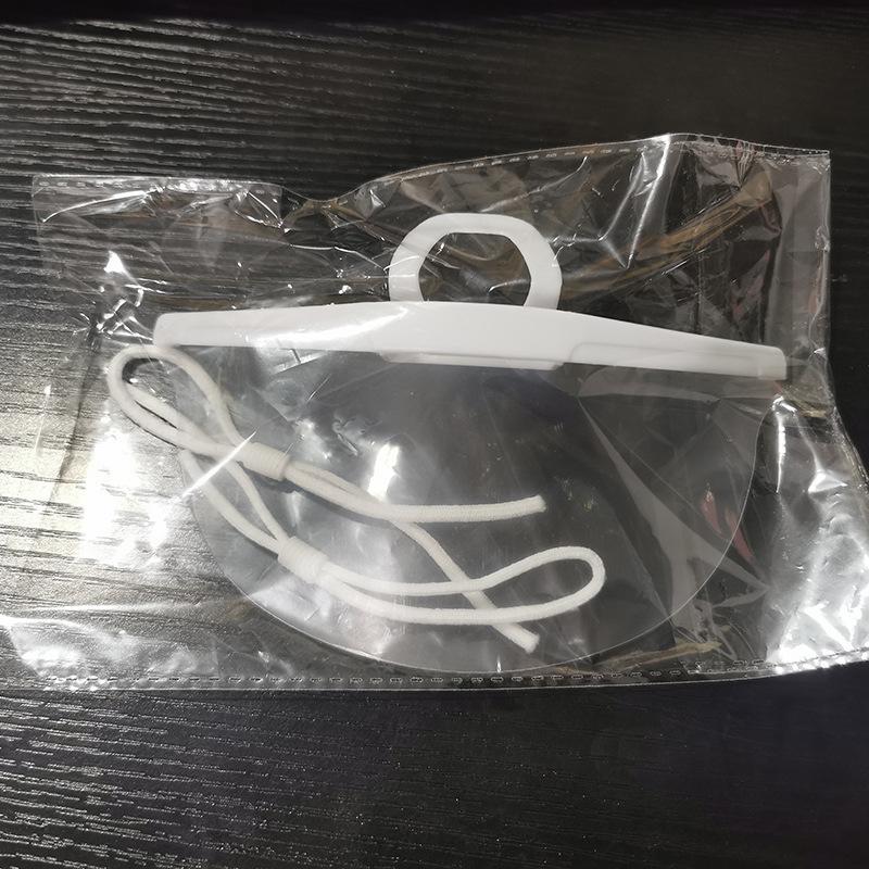 

Прозрачные маски для кейтеринга Кухонные маски шеф-повара Пластиковые лицевые щитки с защитой от запотевания Защитные экраны для лица от слюны для столовых и ресторанов