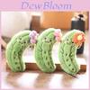 Cute Cucumber Plush Toy Keychain With Soft Pp Cotton For Kids And Bag Decor