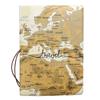 New Travel Accessories Passport Holder Men Lady Travel Around The World PVC 3D Print Leather Passport Cover Case Card ID Holders