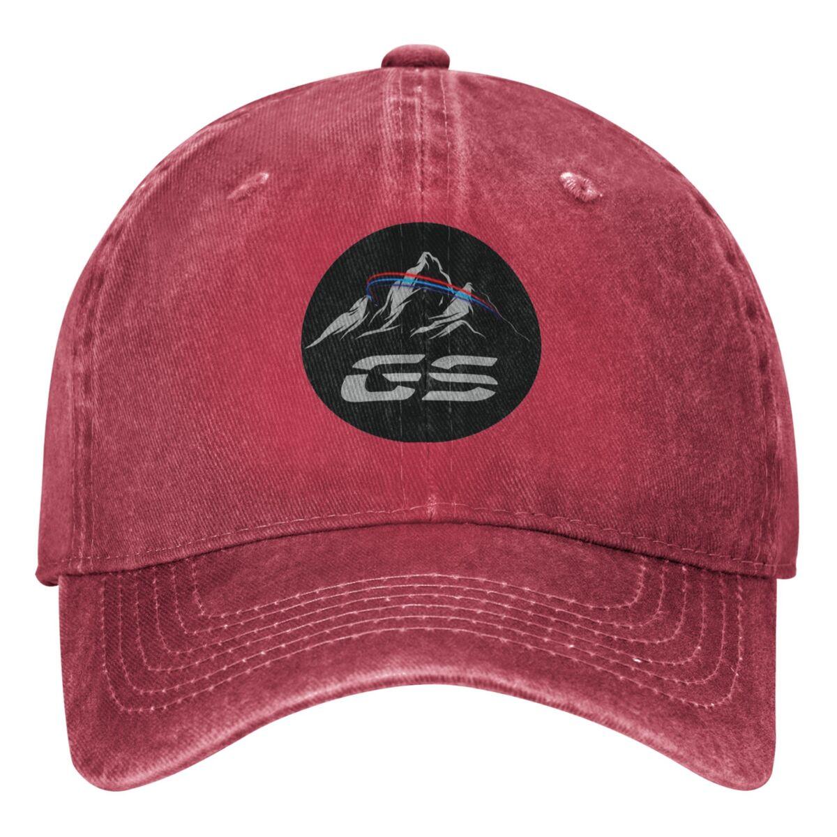 GS World Map Baseball Cap Motorcycle Moto Street Style Men Adult Trucker Hat Design Running Hippie Baseball Caps Gift Idea One Size