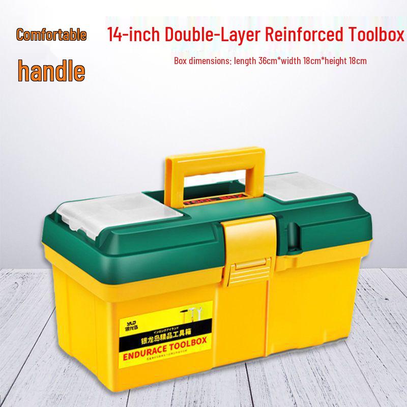 Silver Dragon Island Tragbare Multifunktions-Aufbewahrungs-Werkzeugbox - Erhältlich in kleinen und großen Größen
