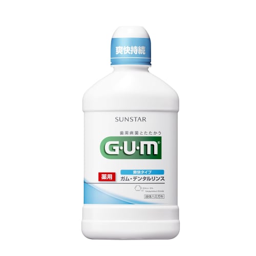 Gum Dental Rinse Refreshing Type 500mL ()