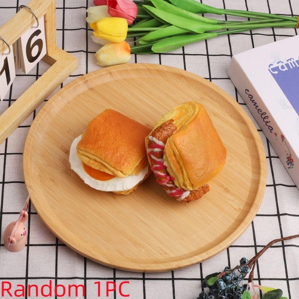 Simulation Food Dessert Shaped Squeeze Toy PU Slow Rebound Toy Baked Food Pinch Toy  Decorative