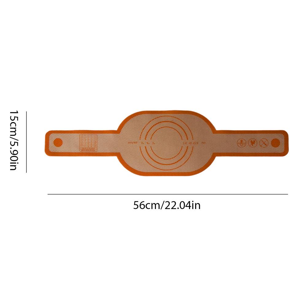 

Silicone Bread Mat Bread Sling Baking Mat with Long Handle Non-stick and Heat Resistant Bread Baking Sheet Liner for Cookies