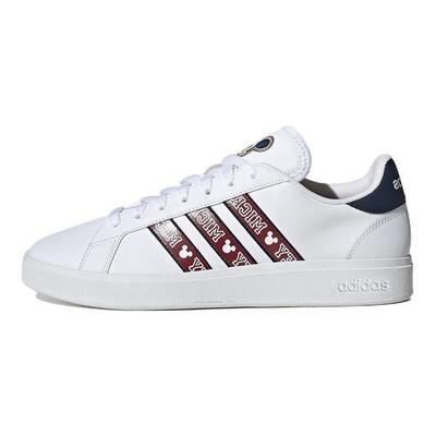 Neo Grand Court Base 2.0 Scarpe da Ginnastica Basse Comode e Resistenti Uomo Sneakers Bianco GV9548
