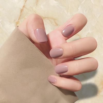 24Pcs/Set False Nails Fashion Nail Art Press On Fingersnails Nail Sticker Gift Free 24Pcs Jelly Glue Waterproof