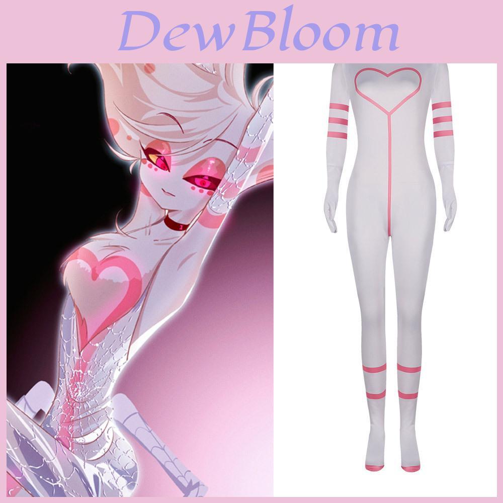 Angel Dust Cosplay Bodysuit Comfortable Spandex Unisex Costume For Halloween