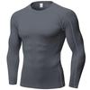 Men's PRO Quick-Dry Long Sleeve Sports Tights for Running, Training, and Basketball