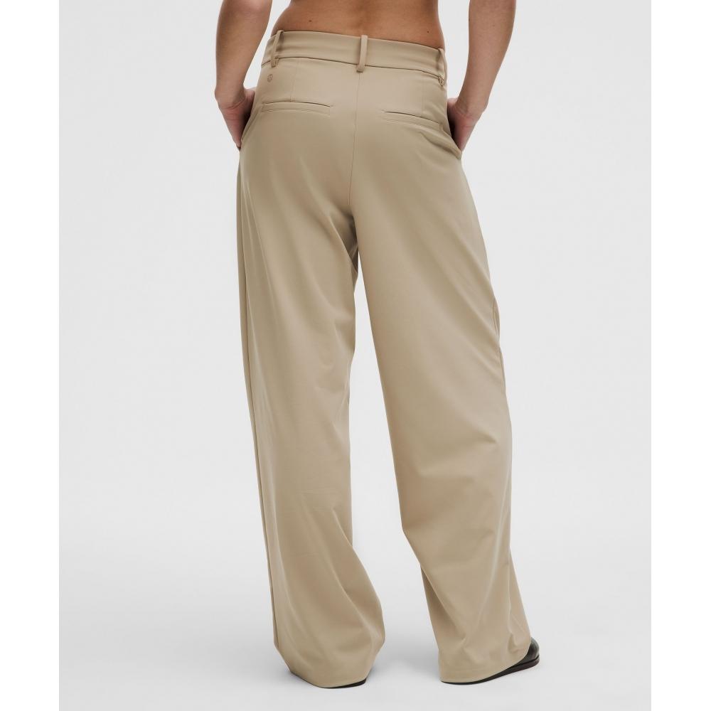 Lululemon Daydrift High Rise Wide Leg Trouser  Regular Sheer Oak