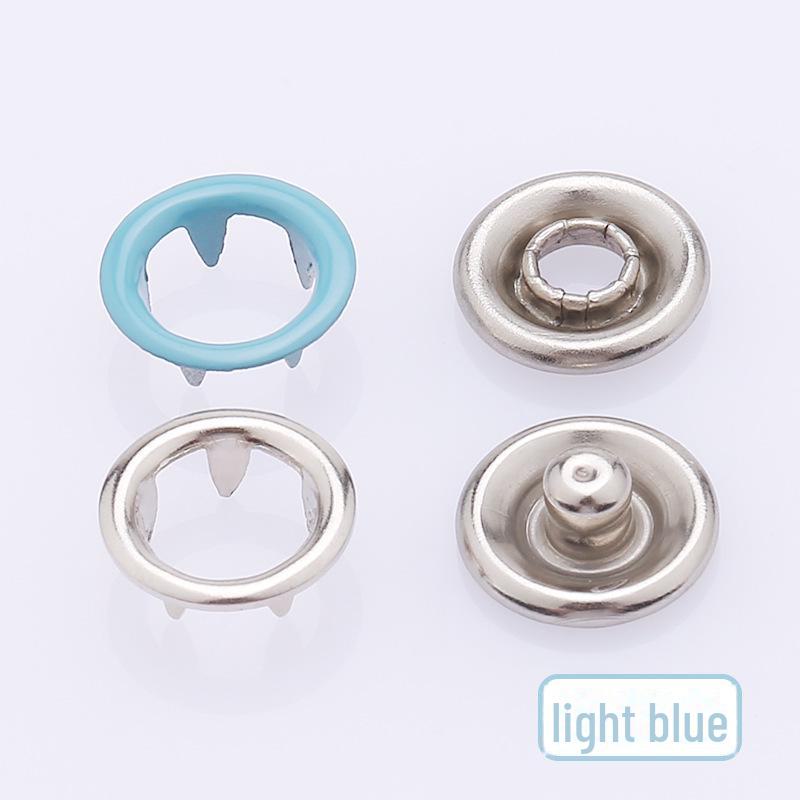 9.5MM Stainless Steel Colorful Baby Clothes Snap Button