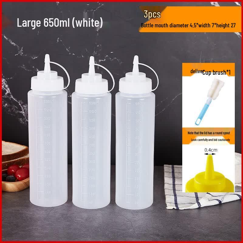 Plastic Squeeze Condiment Bottle