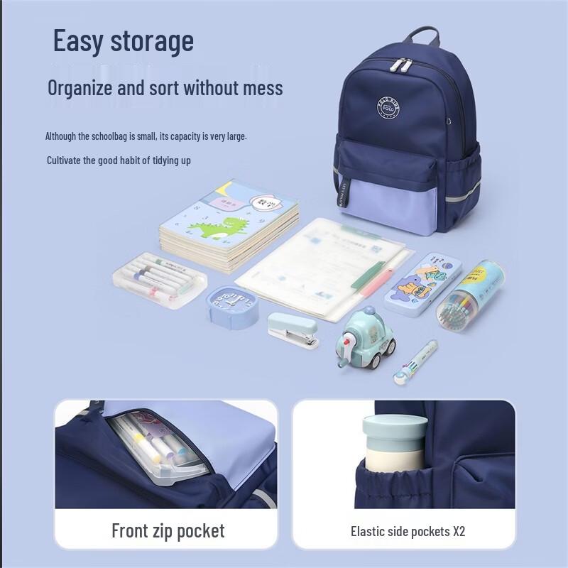 POLO Lightweight Waterproof School Backpack for Kids