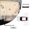 Car Window Sun Shade Privacy Curtains for Front and Rear - Protects Interior & Aids Baby Sleep