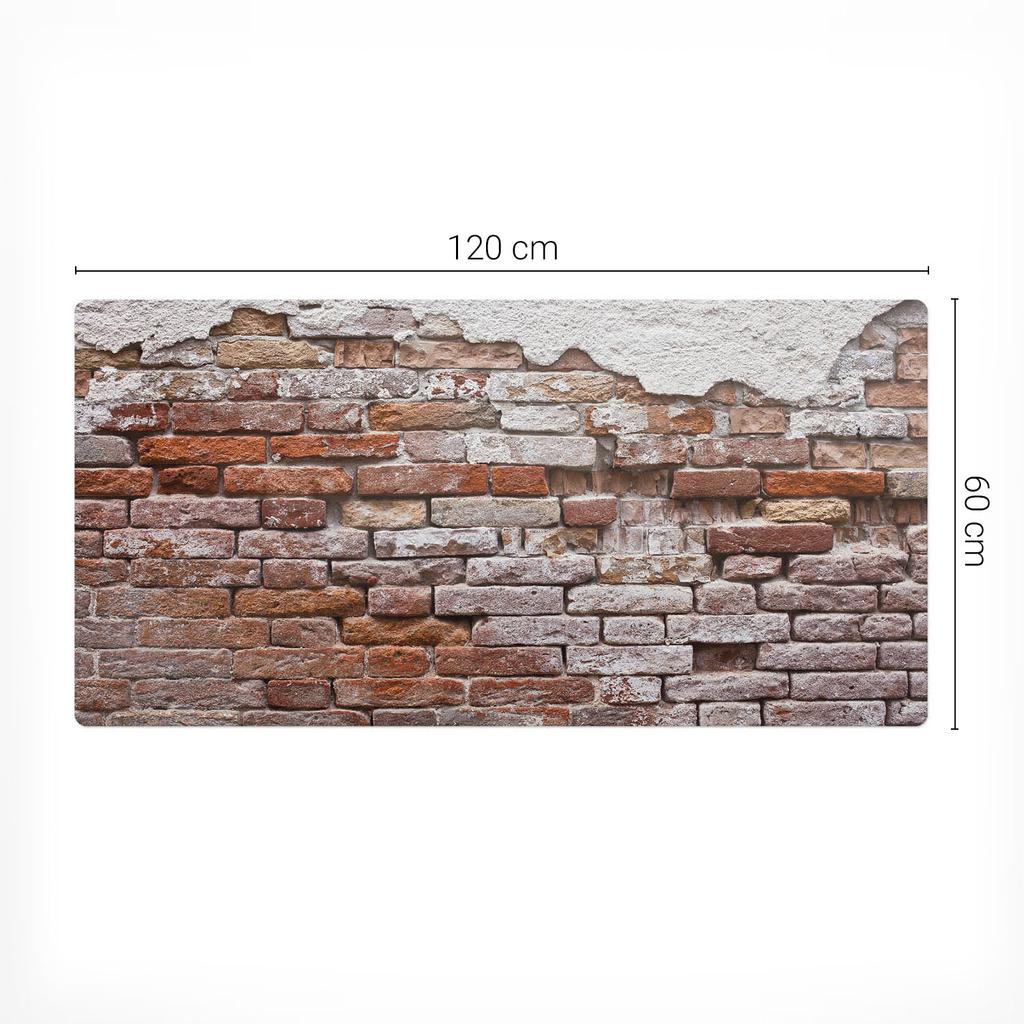Uniwersalna Podkładka Ochronna Na Stół I Blat Odsłonięta Cegła 120X60 Cm