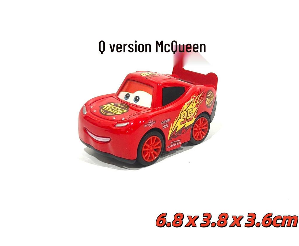 Cars 3 Lightning McQueen & Storm Alloy Toy Set - Black, Mater Edition, Kids' Gift