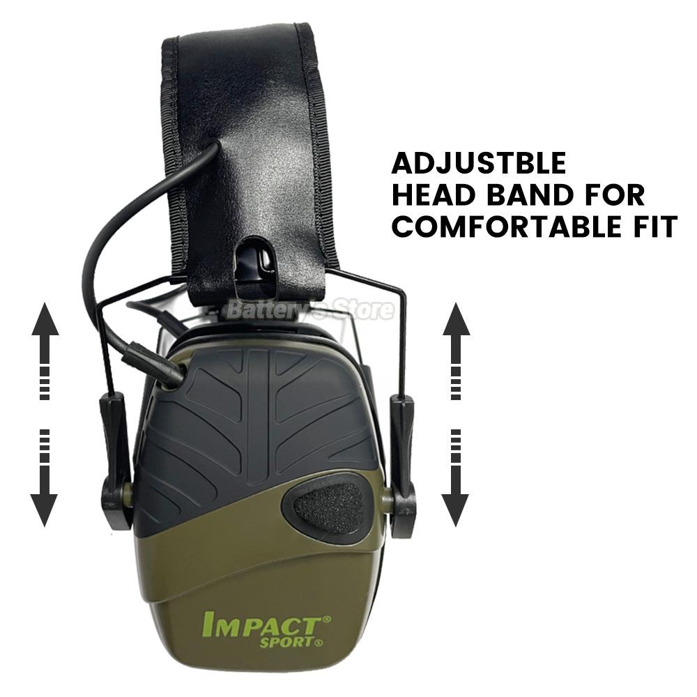 1/2pcs Ear Protection Shooting Noise Cancelling Earmuff Hearing Protection Headphone Adults Construction Muffs for Hunting