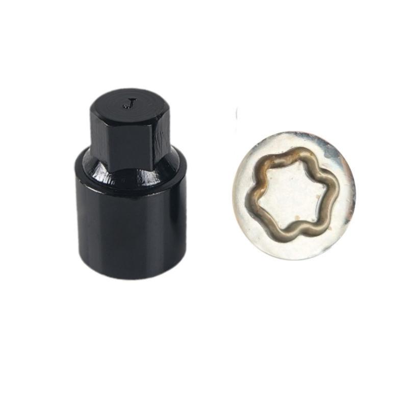 Vehicle Security Bolt Socket Premium Corrosion Resistant Steel Construction For Enhanced Theft Prevention