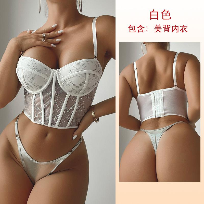 Multi-Style Kant Gaas Lingerie Set Bh Nachtjapon Combinatie Dames Nachtkleding Veelzijdige Verleidelijke Lingerie Collectie met Diverse Stijl Opties