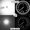 12 PCS T5 LED Bulbs, 74 73 37 2721 Trument Cluster Light Bulb, 12 Volt Bright Canbus Error Free LED Dashboard Light Bulb, 3030 SMD Automotive