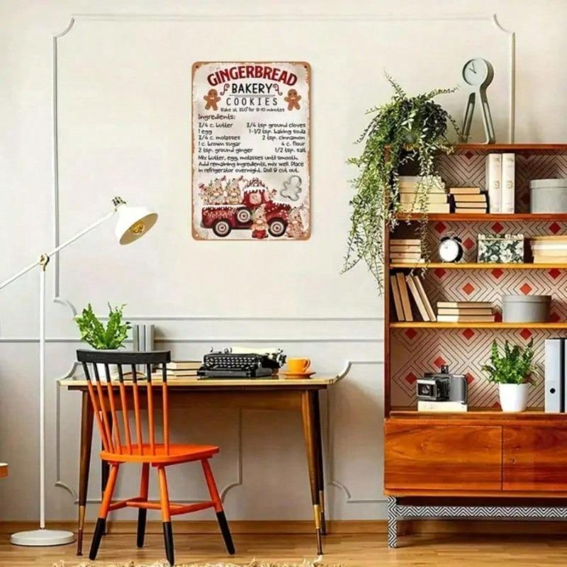 Decorative Metal Wall Sign 20x30cm