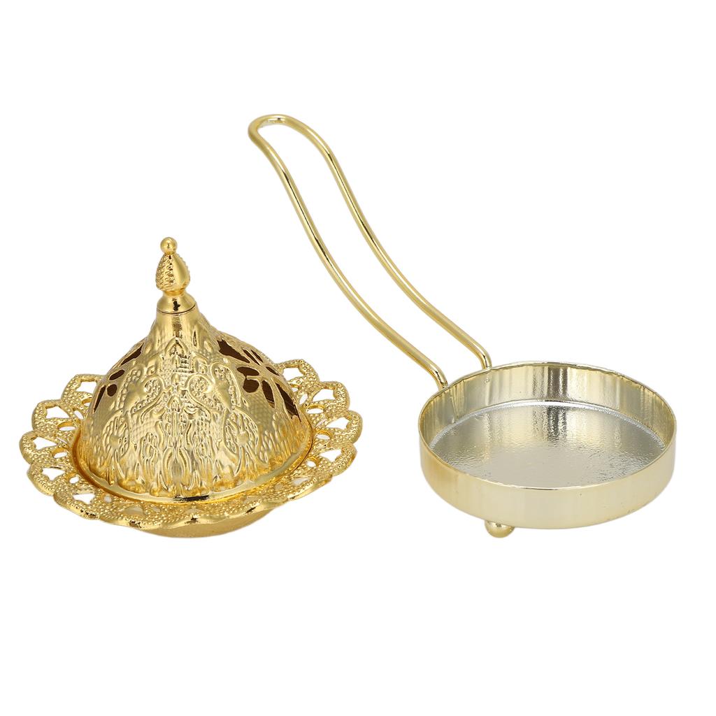 Incense Holders Metal Unique Design Modern Style Perfect Gift Aromatherapy Furnace for Bedroom Sauna