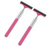 2PCS Retractable Car Wing Mirror Squeegee Foldable Portable Cleaning Tool Suitable for Window Windshields & Shower Doors
