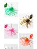 Revised Product Name: Lead-Free Slow-Sinking Black Spider Soft Lure for Sea Fishing