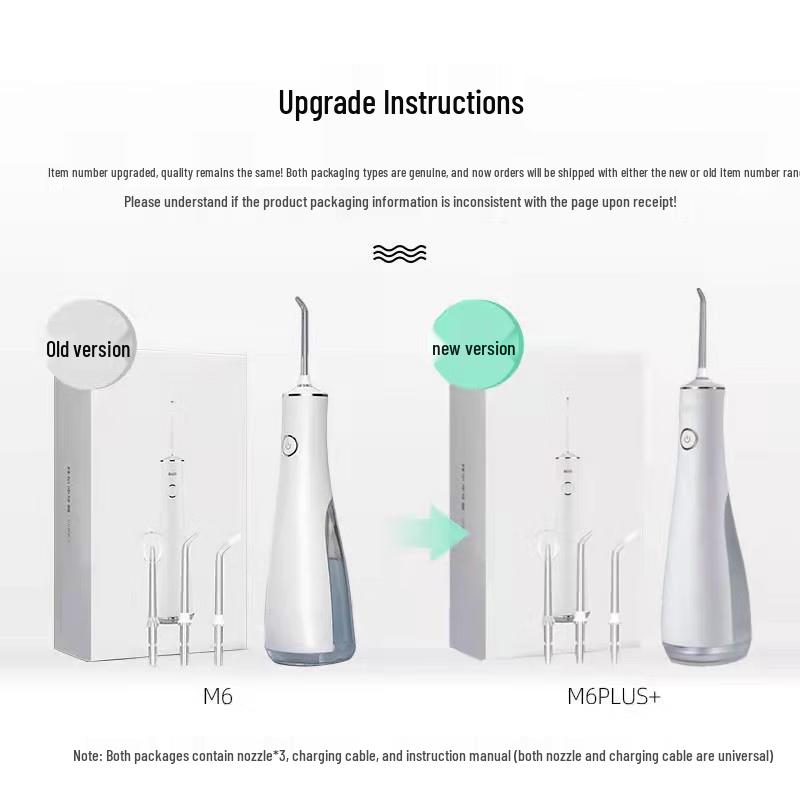 BAIR M6 Plus Electric Water Flosser CN plug (adapter included)