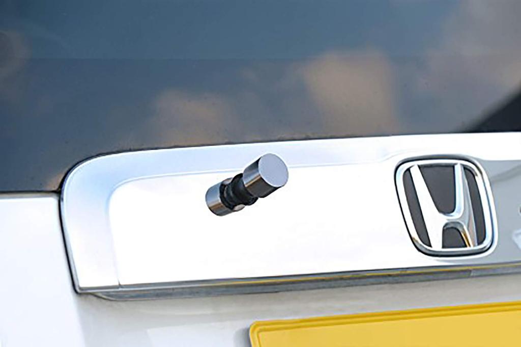 FORTUNE JDM Cylinder Shape Rear Wiper Black Polished Cap, (JRS-MBP)