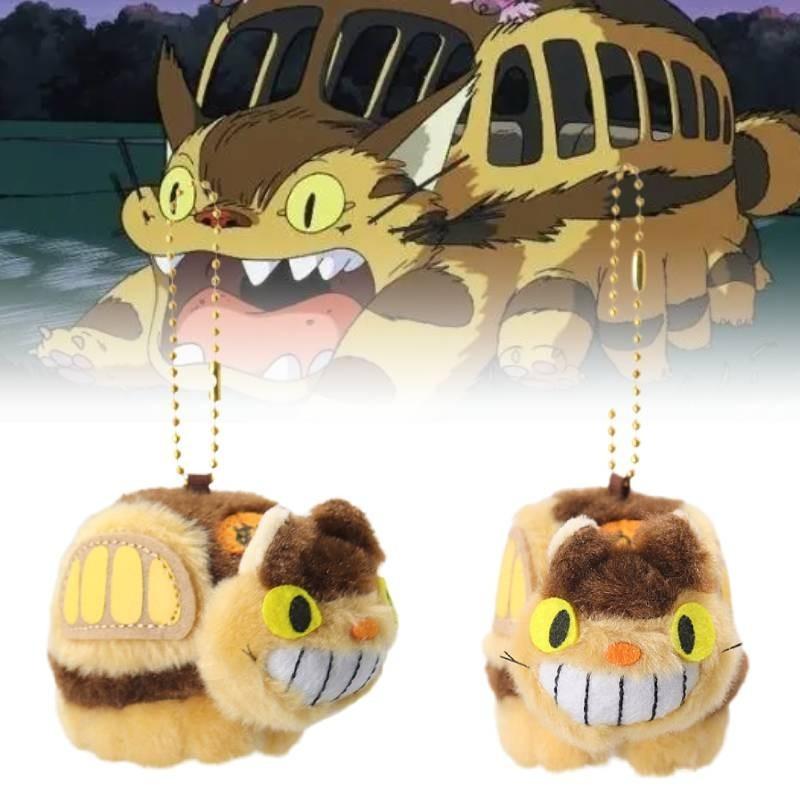 Miyazaki Totoro Plush Keychain Super Soft Japanese Anime Backpack Accessory