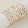 11pcs Chic Snake Chain Bracelet Set for Women Boho Simple Elegant Heart Geometric Chain Vacation Date Casual Jewelry Gifts 2026