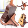 1PC Portable Ukulele Stand - X-Frame Folding Holder W/ Non-Slip Padded, for Concert, Stage & Home Display Accessory