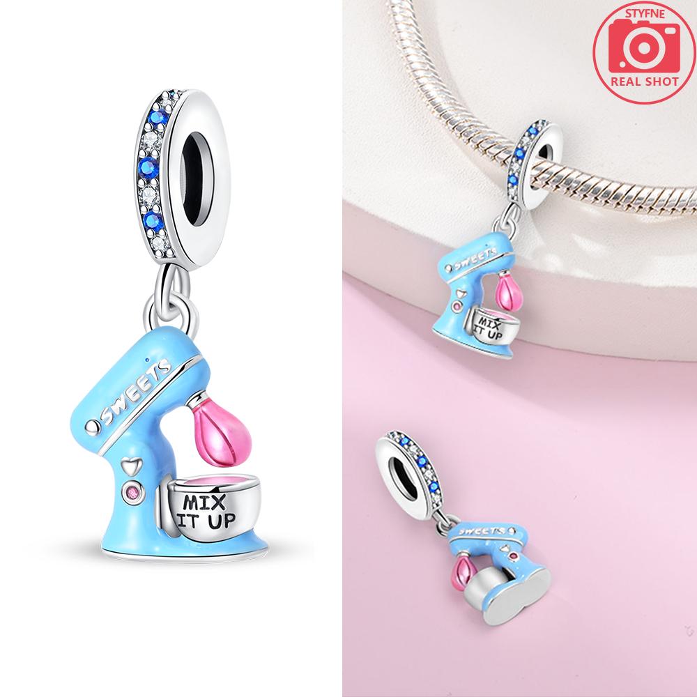 Copper Blue Heart Game Console Camera Football T-Shirt Charm For Original Bracelet Woman Girl Jewelry