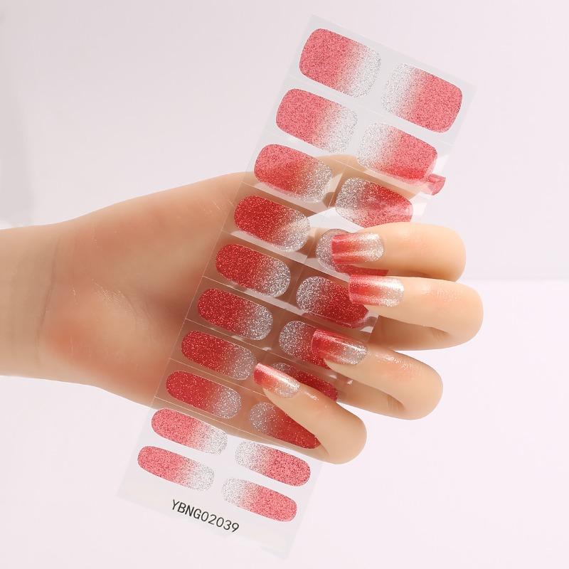 Semi-curing Light Therapy Nail Stickers Gel Nail Stickers Semi-curing Light Lamp Nail Stickers Harden, Last Long and Are Waterproof