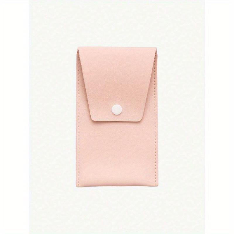 

1 шт. Креативный модный персонализированный держатель для кистей для макияжа, сумка, органайзер для косметических ручек, портативная сумка для хранения, кошелек для монет, косметичка для канцелярских принадлежностей розовый